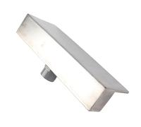 Fontana a Cascata, Sfioratore a Cascata Anti-perdite Antiruggine Piattaforma più Ampia in Acciaio Inossidabile 304 Meravigliosa per il Giardino (300 mm)