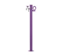 FONTANA A COLONNA CON PORTAGOMMA E DOPPIO RUBINETTO 42/SRR