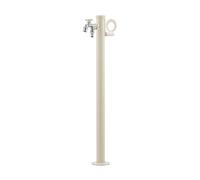 FONTANA A COLONNA CON PORTAGOMMA E DOPPIO RUBINETTO 42/SRR