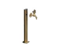 Fontana a colonna d'acqua da esterno in acciaio inox, fontana verticale da giardino con piastra di base quadrata e supporto di montaggio facile da pulire per la decorazione del giardino