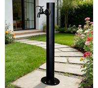 Fontana a Colonna, Elemento d'Acqua da Giardino, Dispenser d'Acqua a Colonna da Pavimento, Rubinetto Verticale da Esterno, Colonna d'Acqua da Giardino per Lavare Il Patio (Stile 1,