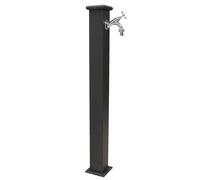 FONDERIA BONGIOVANNI | Fontana a Colonna | Modello Olimpia | per Casa Giardino | con Impianto Idrico | con Rubinetto Ottone Cromato | Fontana Colonna da Giardino Esterno | Fontana da giardino esterno