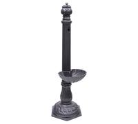 Fontana a colonna Venere in ghisa con vasca per casa giardino