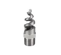 Fontana a cono cavo, getti di nebbia a spirale for esterni, ugello a cono a spirale in acciaio inossidabile SS304 (SS304 lucidato 1-1/2")(Ss316 Sandblasting,1'')