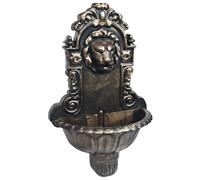 Fontana a Muro Design a Testa di Leone Bronzo