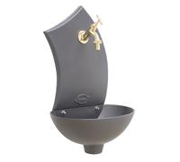 Fontana a muro Pinta per parete casa giardino terrazzo scegli rubinetto