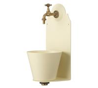 Fontana a Parete da Giardino con Rubinetto Belfer 42/PR Avorio