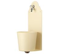 Fontana a Parete da Giardino con Rubinetto Belfer 42/PRX Avorio