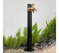 Fontana all'aperto della colonna d'acqua dell'acciaio inossidabile, supporto indipendente del tubo flessibile per la decorazione del giardino e la caratteristica dell'acqua