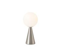 Fontana Arte Bilia Lampada da Tavolo A Luce Diffusa By Gino Ponti - Nichel