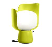 Fontana Arte Blom Lampada da Tavolo, Giallo Metallo, Altezza: 24 cm Diametro: 15 cm