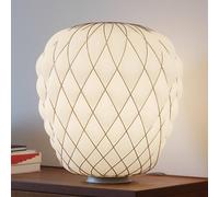Fontana Arte Lampada da tavolo di design Pinecone in vetro Fontana Arte