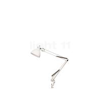 Fontana Arte Naska Lampada da tavolo con morsetto, bianco - small
