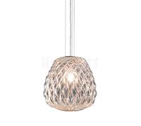 Fontana Arte Pinecone Lampada a sospensione, trasparente/cromo - large