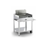 Fontana Barbecue da esterno a legna/carbone TIRRENO da 85 cm