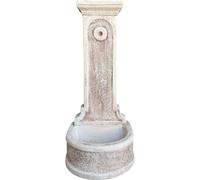 Fontana Calcestruzzo Cemento Senza Rubinetto 47x43xH.113cm Modello Rossella