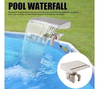 Fontana Cascata Piscina Fuori Terra Attacco Idromassaggio Bestway Intex PVC