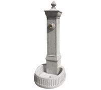 Fontana centrale Tamigi Grigio 45x55xH125cm Decogarden