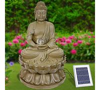 FONTANA CON BUDDHA FONTANA DA GIARDINO FONTANA ZEN FONTANA CON LUCI A LED