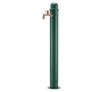 Fontana da Giardino Alta con Rubinetto Belfer 42/ARM Verde
