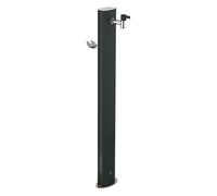 Fontana da Giardino Aquapoint Triangle Ground Nero Metal