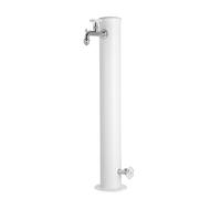 Fontana da Giardino con Doppio Rubinetto Belfer 42/ARRF Bianco