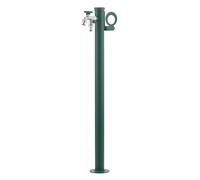 Fontana da Giardino con Doppio Rubinetto Belfer 42/SRR Verde