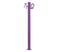 Fontana da Giardino con Doppio Rubinetto Belfer 42/SRR Viola