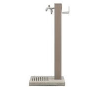 Fontana da Giardino con Rubinetto Base e Portagomma Belfer 42/QRRB Tortora