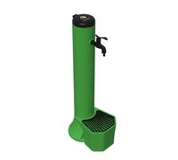 Fontana da Giardino con Rubinetto e Secchiello Sined Tritone Verde