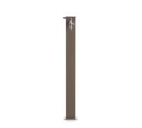 Fontana da Giardino Esterno con Doppio Rubinetto Gancio Porta Tubo 42QRR Belfer