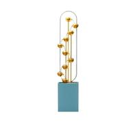 Fontana da giardino Fontana circolare moderna e minimalista che attrae ricchezza, grande decorazione for l'ingresso dal pavimento al soffitto, paesaggio acquatico nel soggiorno fontana per esterni