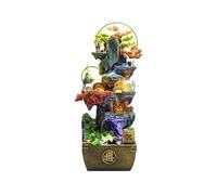 Fontana da giardino Grande decorazione circolare Feng Shui for il paesaggio acquatico dal pavimento al soffitto, decorazione for balcone, ingresso ufficio fontana per esterni