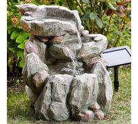 Fontana Da Giardino In Pietra Con Acqua Solare | Vasca Per Uccelli