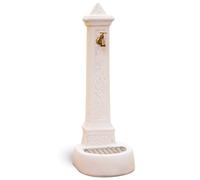 Fontana da Giardino Senza Rubinetto in Cemento Granulato di Marmo Pisa Rosa