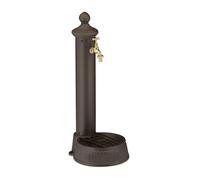FONTANA DA GIARDINO STILE ANTICO FONTANELLA A COLONNA CON RUBINETTO