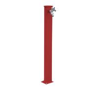 FONTANA DA GIARDINO VEDOVELLA KAM "BELFAST" IN ALLUMINIO COLORE ROSSO, 9,5X11...