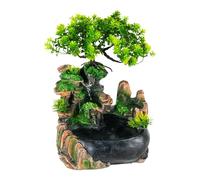 Fontana da interni, a cascata, fontana da interni, decorazione da scrivania, per l'uso come elemento decorativo in soggiorno e ufficio