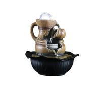 fontana da interno Decorazioni for il soggiorno, arredamento, semplice fontana da tavolo retrò, ornamenti a sfera Feng Shui fontana da tavolo