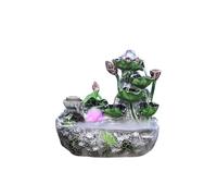 Fontana da Interno Fontana da Tavolo con Ruota di Loto Feng Shui, Ornamenti for l'acqua circolante Interno(Piccolo)