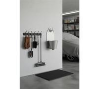 Fontana da Parete Giardino con Rubinetto e Secchio Removibile Dimensioni 23x25xh 50cm - peso 6,7kg con tubo rubinetto, Garantita contro la ruggine Colore Allumino alluminio