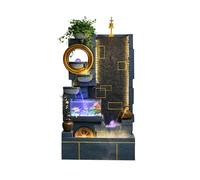 Fontana Da Pavimento Per Interni, Fontana Per Il Tempo Libero, Cascata Con Acquario E Umidificatore Per Piante, Fontana Da Pavimento Per La Decorazione Di Casa E Camera Da Letto, Fontana Da Giardino
