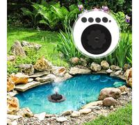 Fontana D'acqua Alimentata Ad Energia Solare Esterno Di Da Giardino