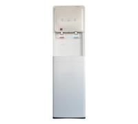 Fontana d'acqua con osmosi inversa a 5 stadi. Modello: Eco-Standard White Cooler RO 2T. Filtri Inline standard. erogazione di acqua fredda e naturale o fredda e calda.