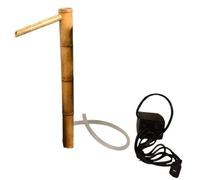Fontana D'acqua In Bambù Con Pompa, Kit Per Laghetto Da Giardino Giapponese, Fontana Zen Da Esterno In Bambù Per Patio, Laghetto Da Giardino Interno/Esterno 50cm