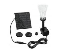 FONTANA D'ACQUA INF solare con 4 irrigatori, compatibile con giardini, materiale ABS