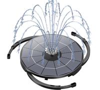 Fontana d'acqua solare giardino esterno pompa galleggiante per decorazione vasca