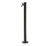 Fontana decorativa da giardino verticale in acciaio inox, per giardino, patio, giardino e parchi, migliora il tuo spazio esterno