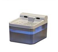 Fontana di acqua senza fili del gatto a batteria 4L per gli animali domestici del cane del gatto dell'erogatore dell'acqua del filtro del chip del filtro