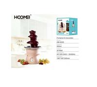 FONTANA DI CIOCCOLATO FUSO ELETTRICA CASCATA CIOCCOLATO 500ML 30W HOMEI HM-6250